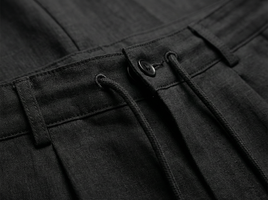 Men's Linen Trousers | Lightweight Stylish Relaxed Fit Pants