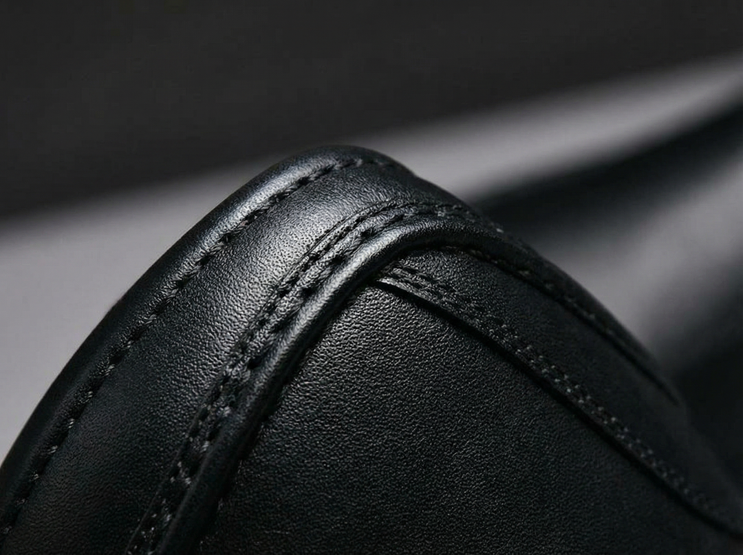 Genuine Leather Loafers | Elegant Comfortable Black Loafers for Men