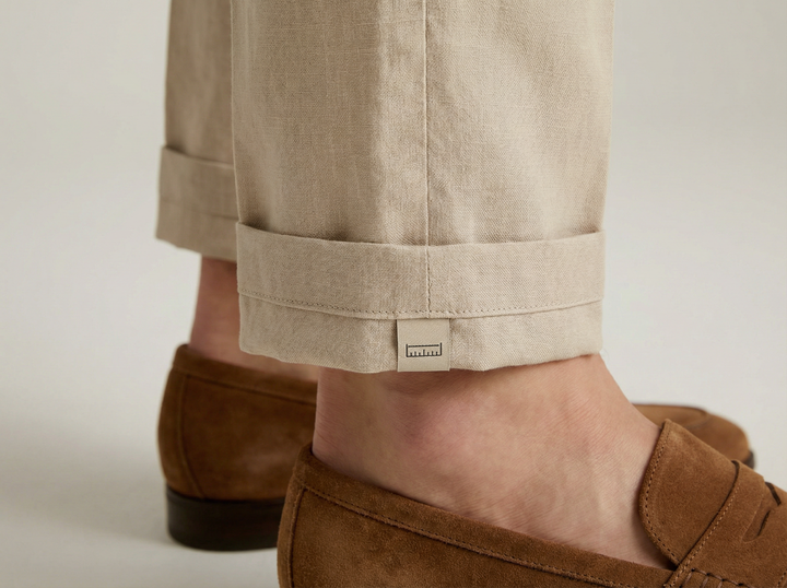 Linen Pants | Elegant Comfortable Ankle-Length Trousers