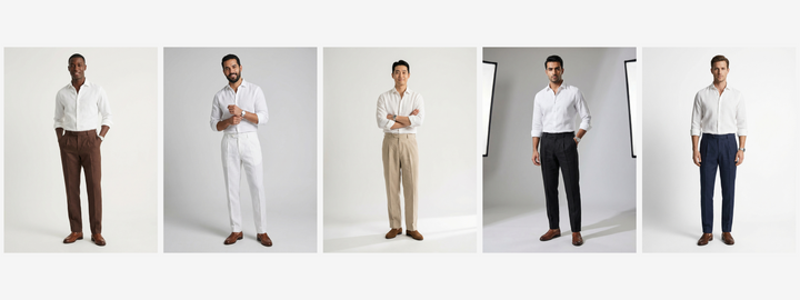 Linen Pants | Elegant Comfortable Ankle-Length Trousers