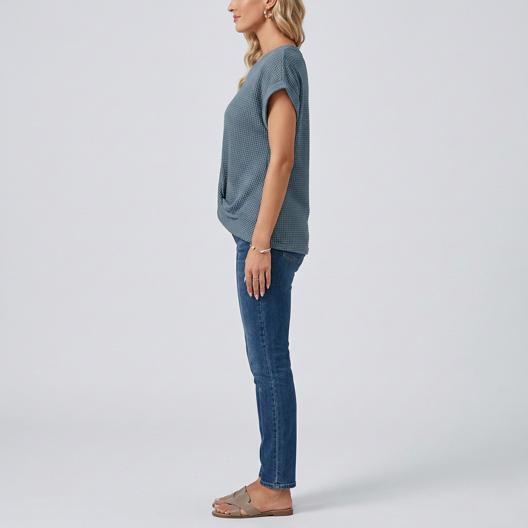 Casual Summer T Shirt | Lightweight Breathable Cotton Top