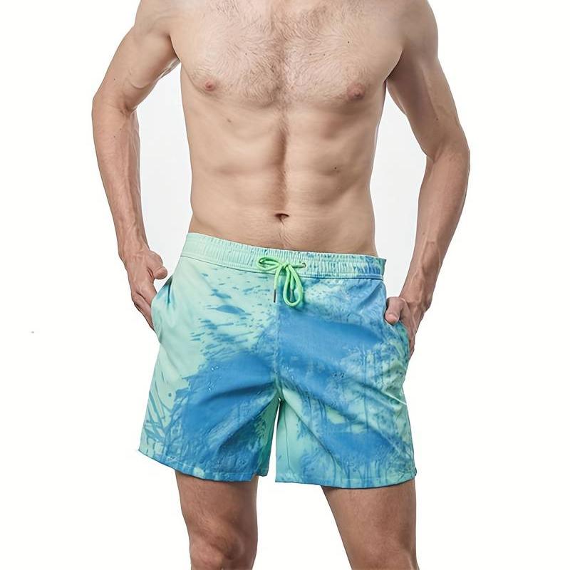 Color-Changing Swim Shorts | Fun Comfortable Mens Swim Trunks 1