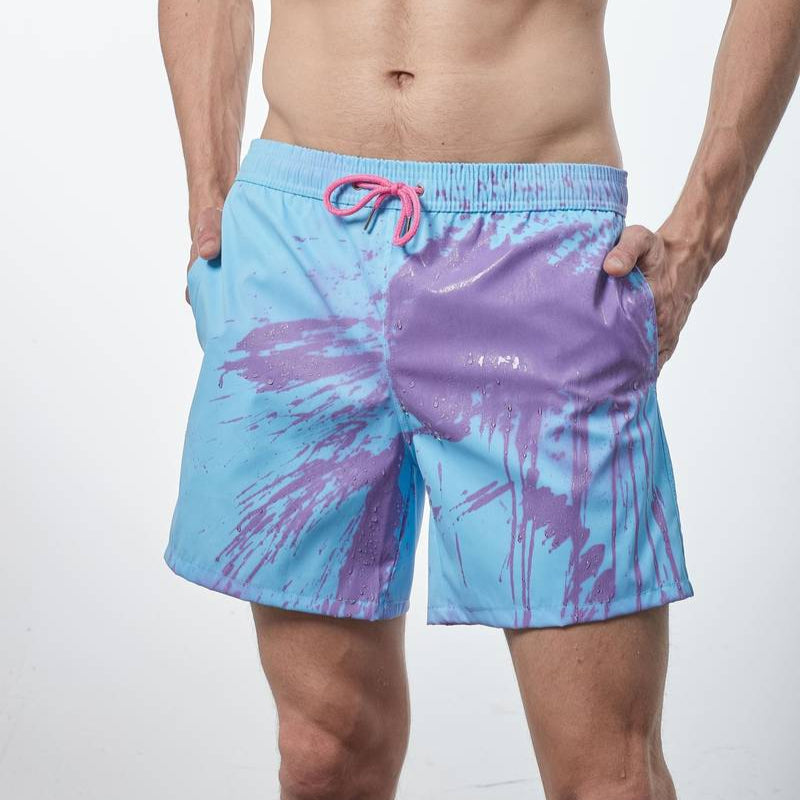 Color-Changing Swim Shorts | Fun Comfortable Mens Swim Trunks 4