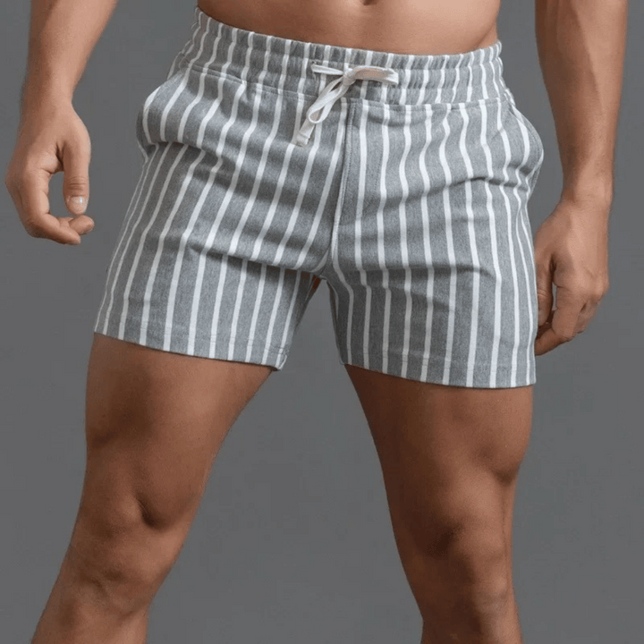 Cotton Striped Shorts | Comfortable Stylish Casual Shorts 4