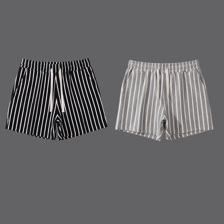 Cotton Striped Shorts | Comfortable Stylish Casual Shorts 5