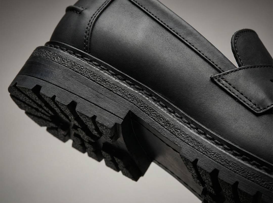Black Loafers for Women | Elegant Comfortable Slip-On Fashion Footwear