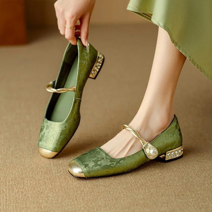 Elegant Vintage Evening Shoes | Stylish Comfortable Party Shoes for Women 0