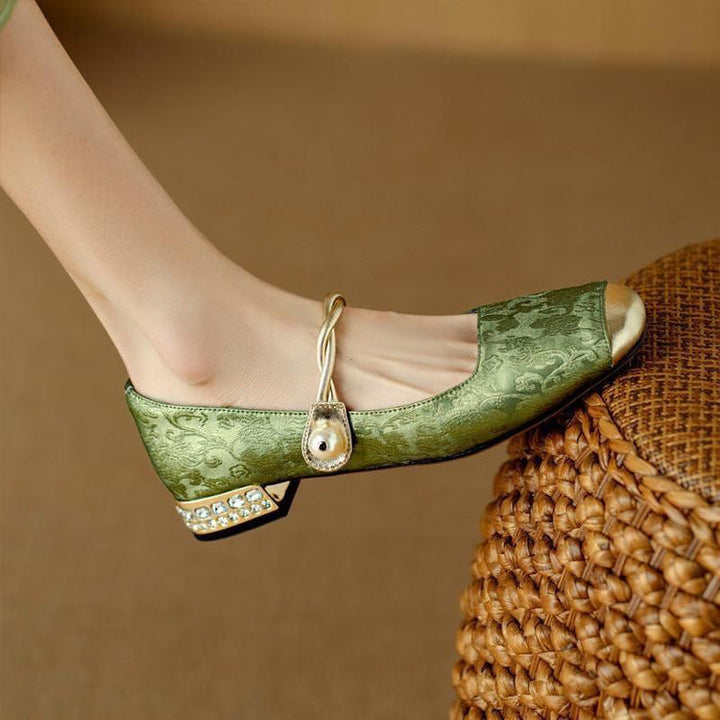 Elegant Vintage Evening Shoes | Stylish Comfortable Party Shoes for Women 1