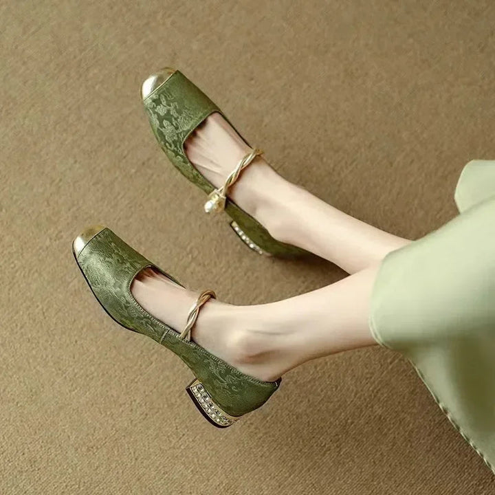Elegant Vintage Evening Shoes | Stylish Comfortable Party Shoes for Women 2