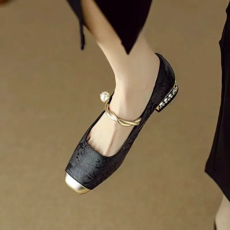 Elegant Vintage Evening Shoes | Stylish Comfortable Party Shoes for Women 5