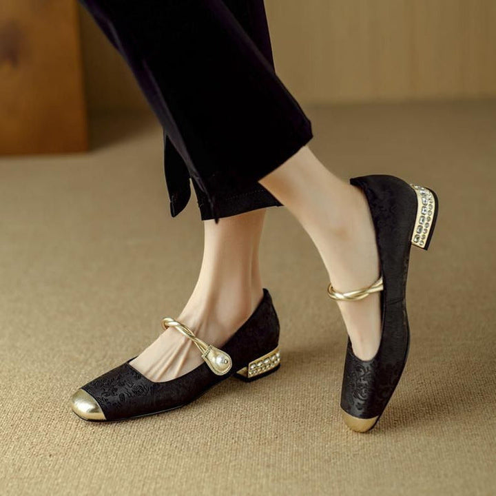 Elegant Vintage Evening Shoes | Stylish Comfortable Party Shoes for Women 6