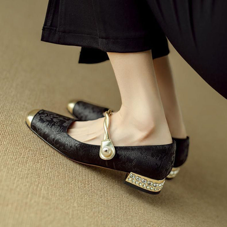 Elegant Vintage Evening Shoes | Stylish Comfortable Party Shoes for Women 7