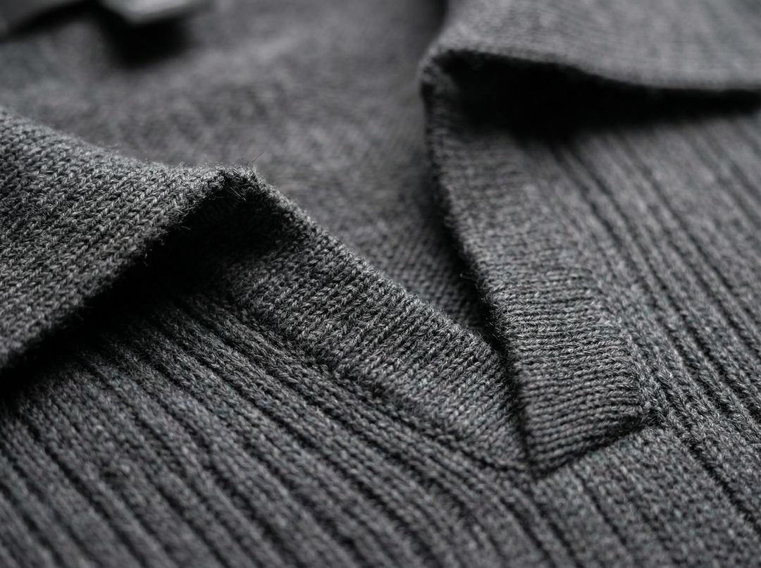 Polo Knit Set | Cozy Elegant Women's Outfit