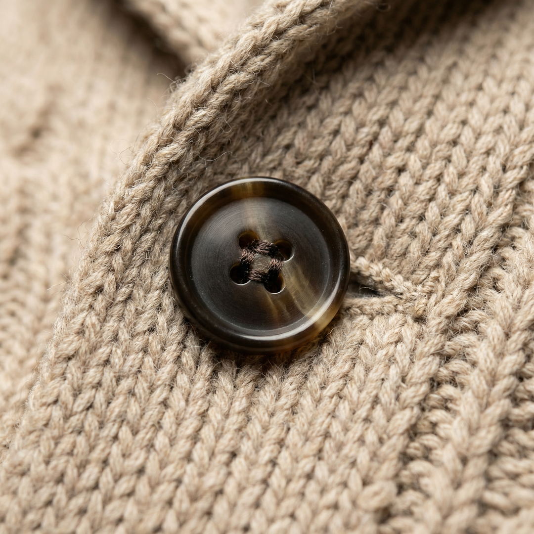 Oliver | Stylish Minimalist Knit Cardigan for Men