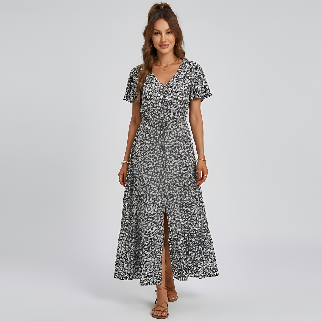 Floral Maxi Dress | Elegant Comfortable Summer Dresses 0