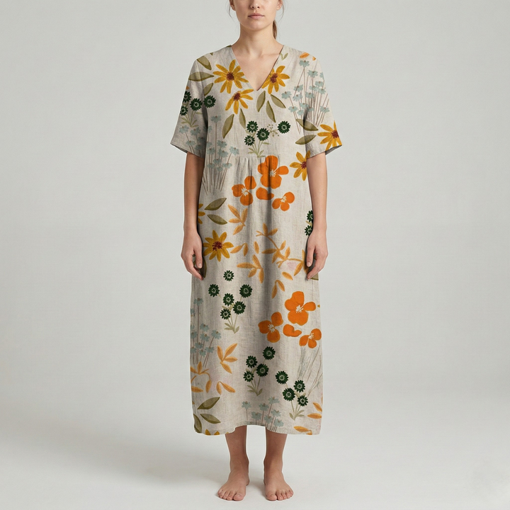 Floral Maxi Dress | Elegant Comfortable Summer Dresses 4