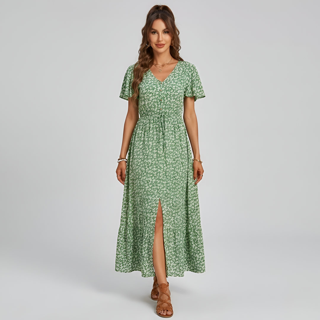 Floral Maxi Dress | Elegant Comfortable Summer Dresses 4