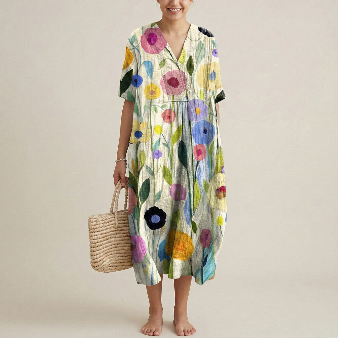 Floral Maxi Dress | Elegant Comfortable Summer Dresses 6