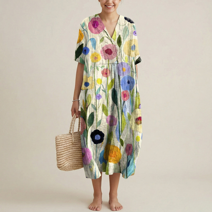 Floral Maxi Dress | Elegant Comfortable Summer Dresses 6