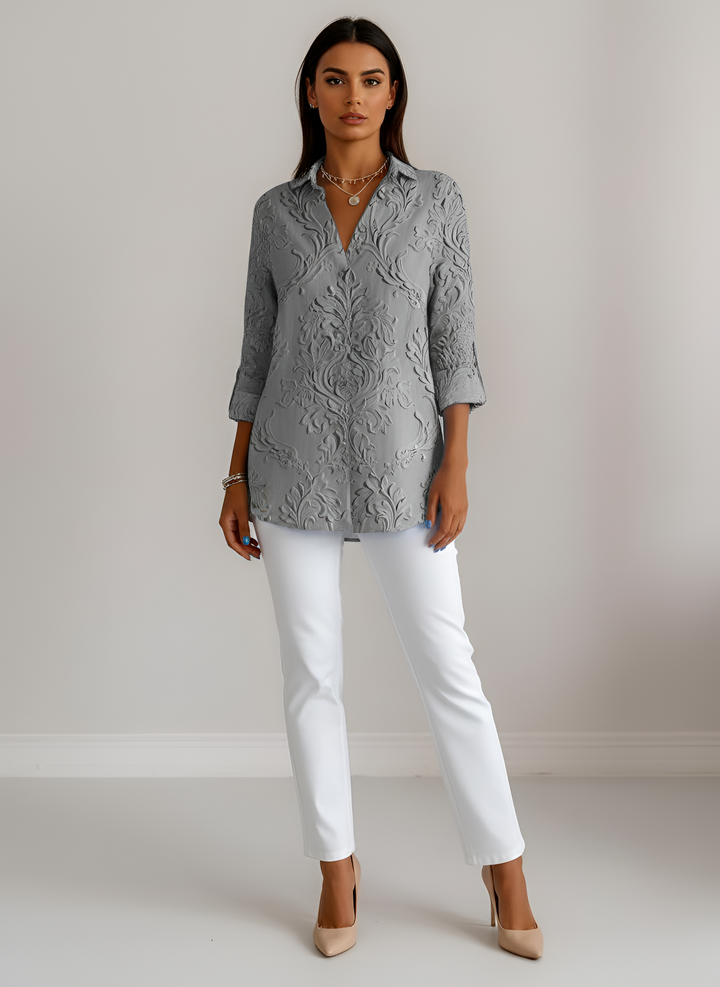 Floral Womens Blouse | Lightweight Comfortable Casual Top
