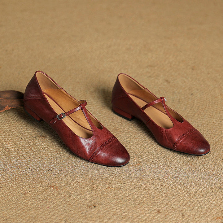 Genuine Leather Flats | Stylish Comfortable Black Flats for Women 5