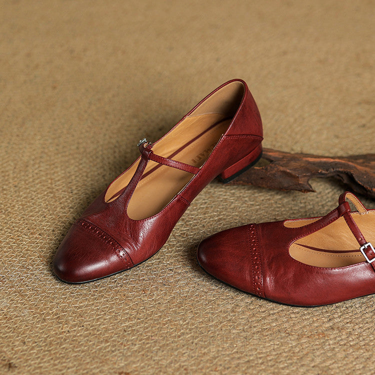 Genuine Leather Flats | Stylish Comfortable Black Flats for Women 6