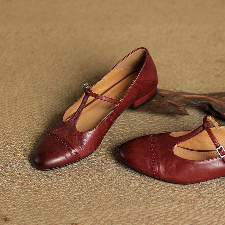 Genuine Leather Flats | Stylish Comfortable Black Flats for Women 6