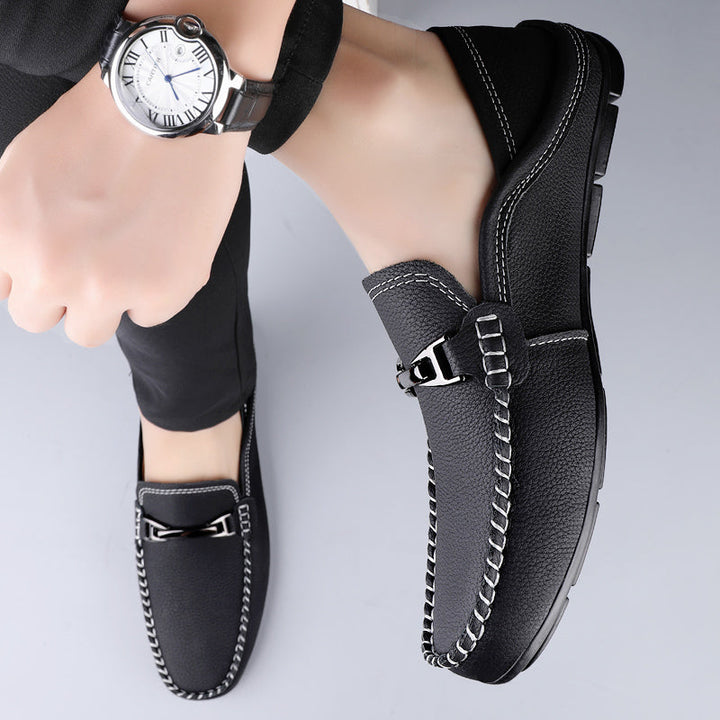 Genuine Leather Loafers | Elegant Comfortable Black Loafers for Women 1