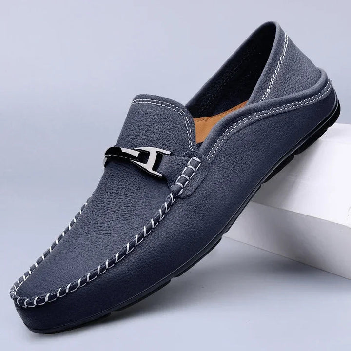 Genuine Leather Loafers | Elegant Comfortable Black Loafers for Women 5