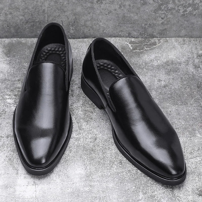 Genuine Leather Loafers | Elegant Comfortable Fashion Shoes for Women 1