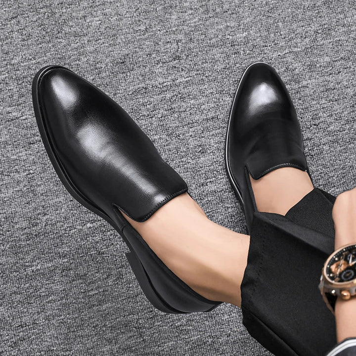 Genuine Leather Loafers | Elegant Comfortable Fashion Shoes for Women 2