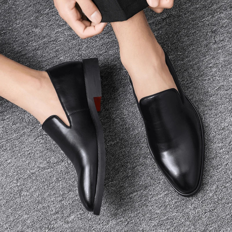 Genuine Leather Loafers | Elegant Comfortable Fashion Shoes for Women 4