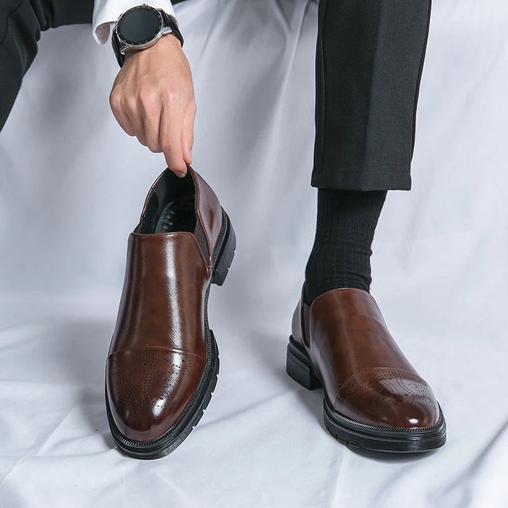 Leather Shoes | Elegant Comfortable Black Loafers for Everyday Wear 6