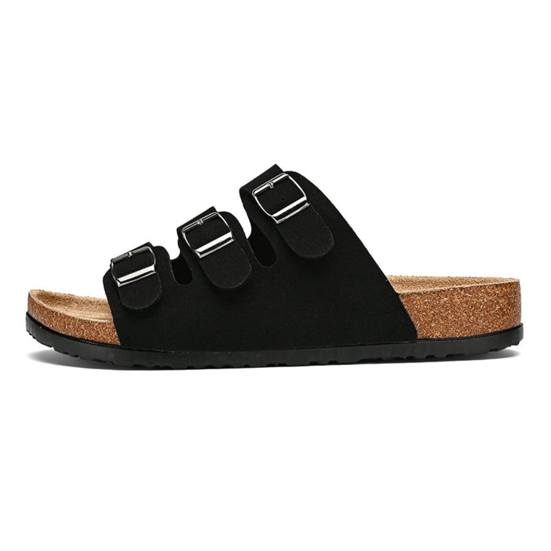 Leather Slide Sandals | Stylish Comfortable Casual Footwear 4