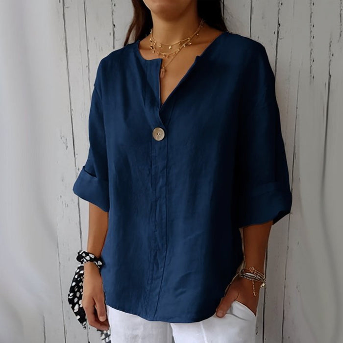 Linen Blouse | Elegant Lightweight Summer Top for Women 1