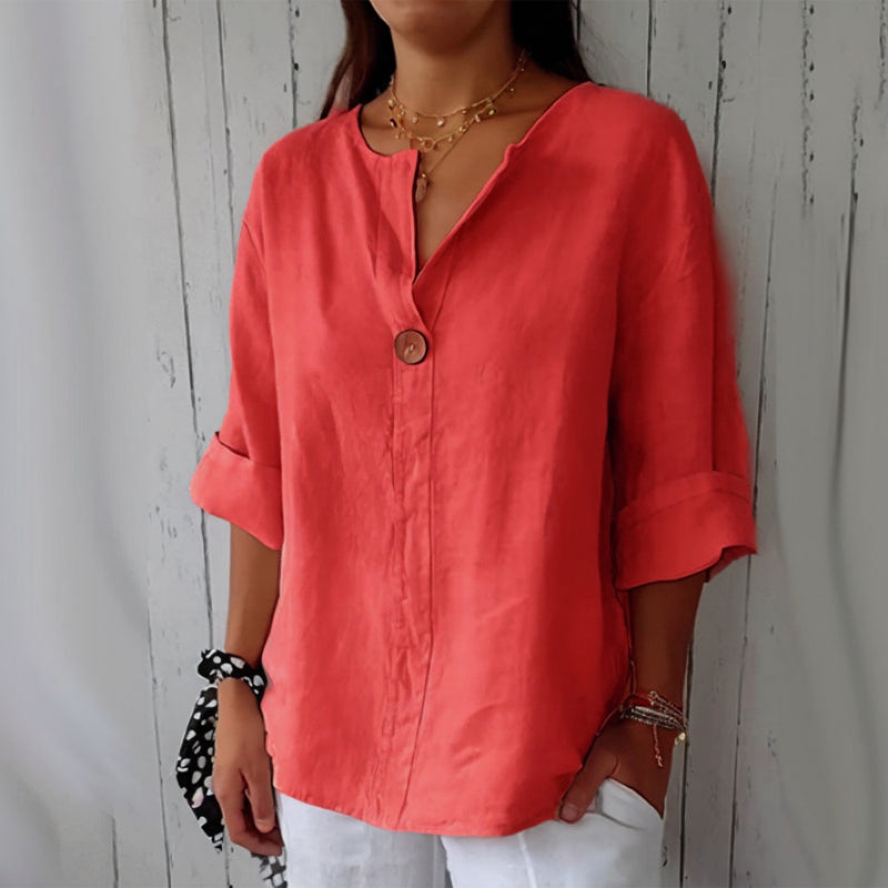 Linen Blouse | Elegant Lightweight Summer Top for Women 2