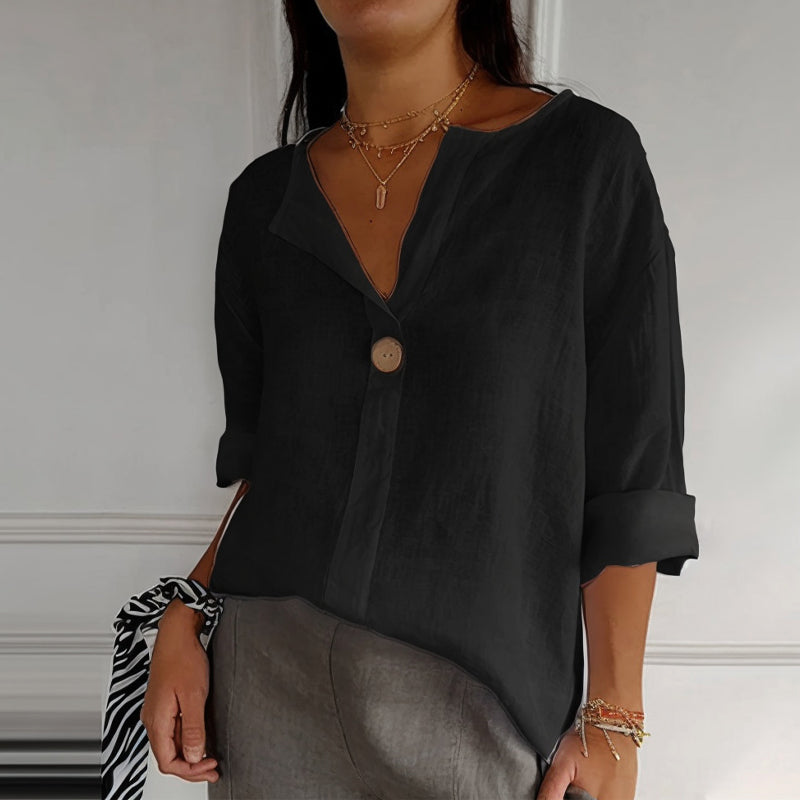 Linen Blouse | Elegant Lightweight Summer Top for Women 3