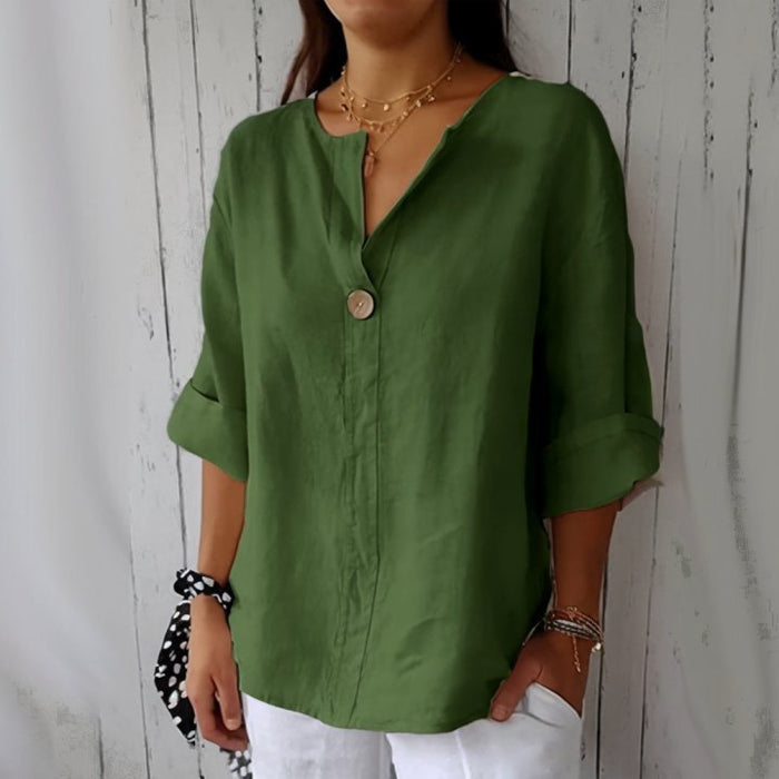 Linen Blouse | Elegant Lightweight Summer Top for Women 4