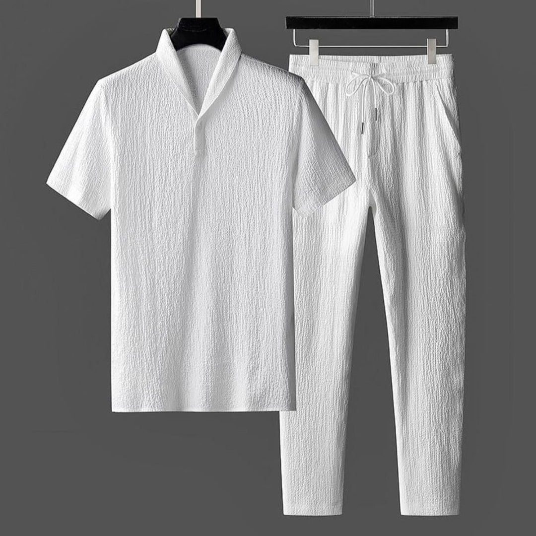 Linen Set | Breathable Stylish Versatile Outfit 0