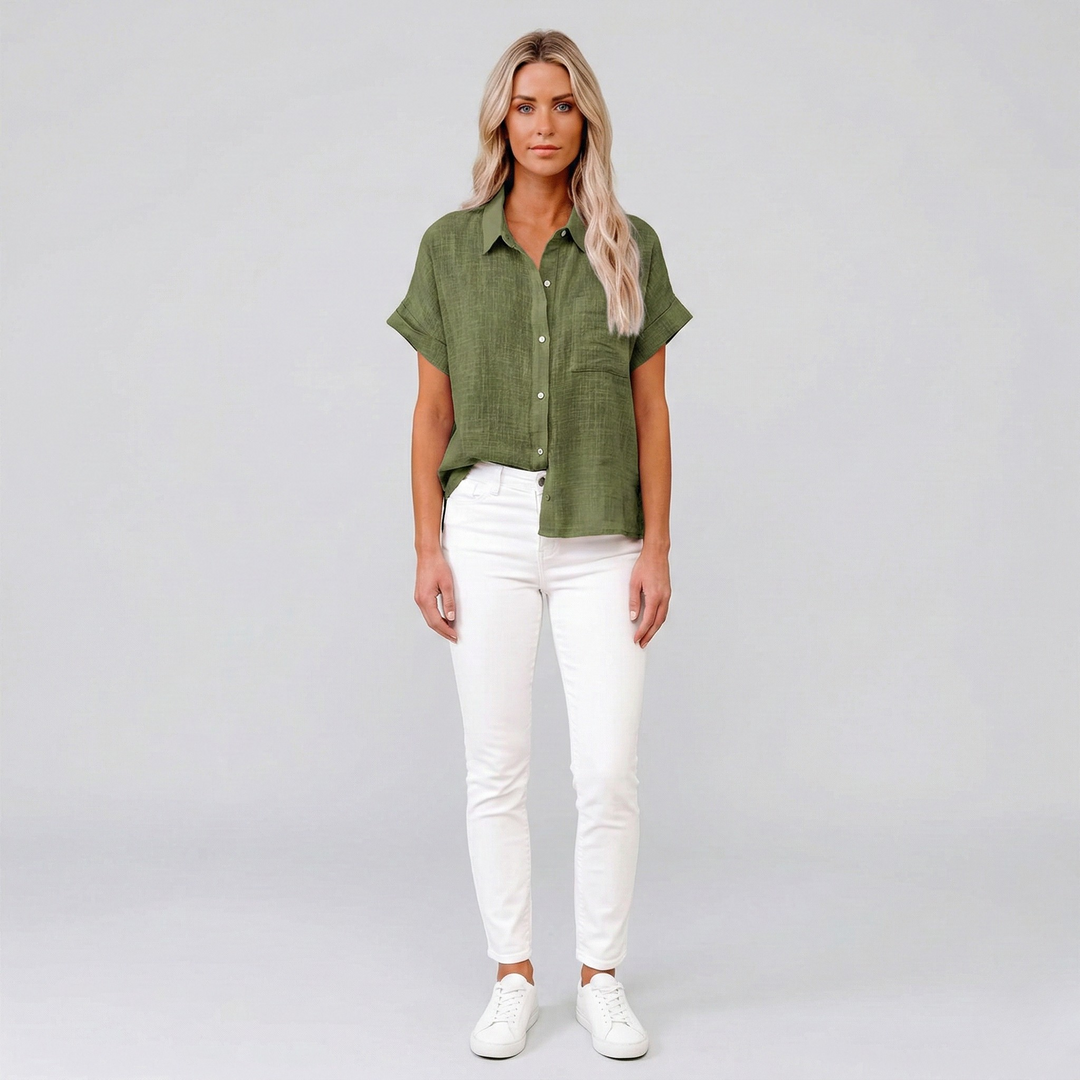 Linen Shirt | Lightweight Breathable Summer Top
