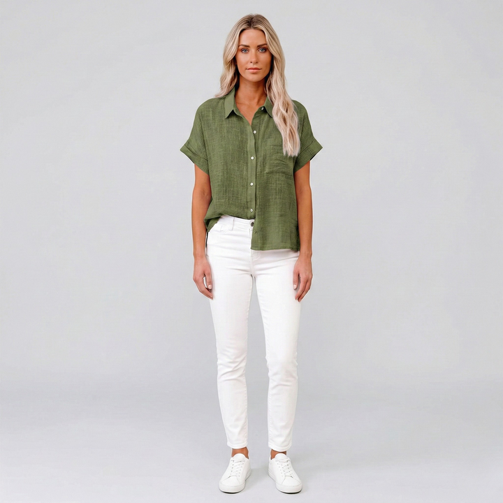 Linen Shirt | Lightweight Breathable Summer Top