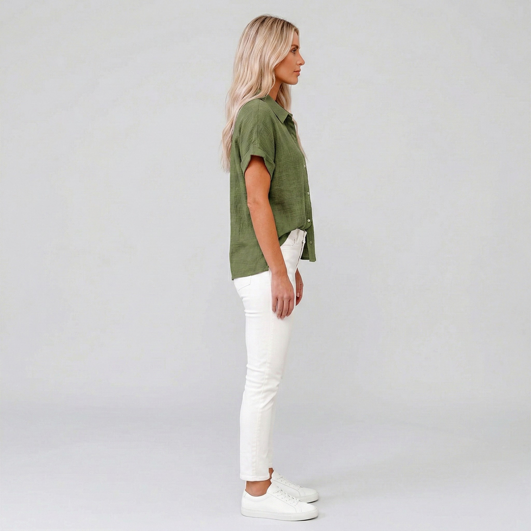 Linen Shirt | Lightweight Breathable Summer Top