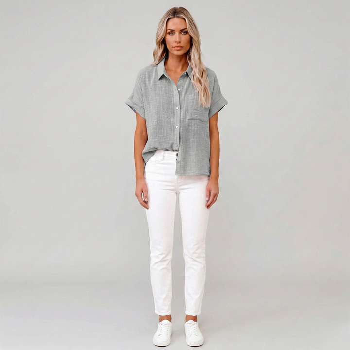 Linen Shirt | Lightweight Breathable Summer Top