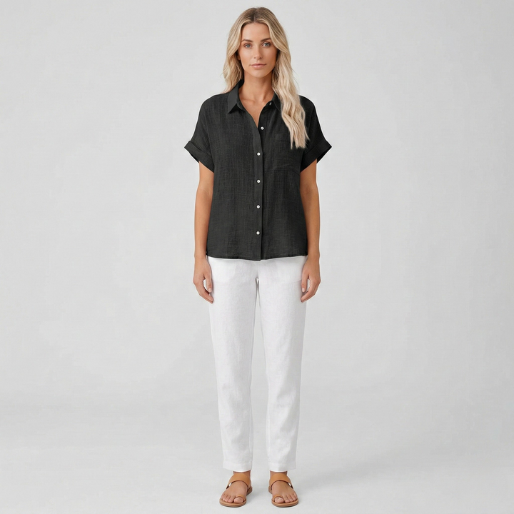 Linen Shirt | Lightweight Breathable Summer Top
