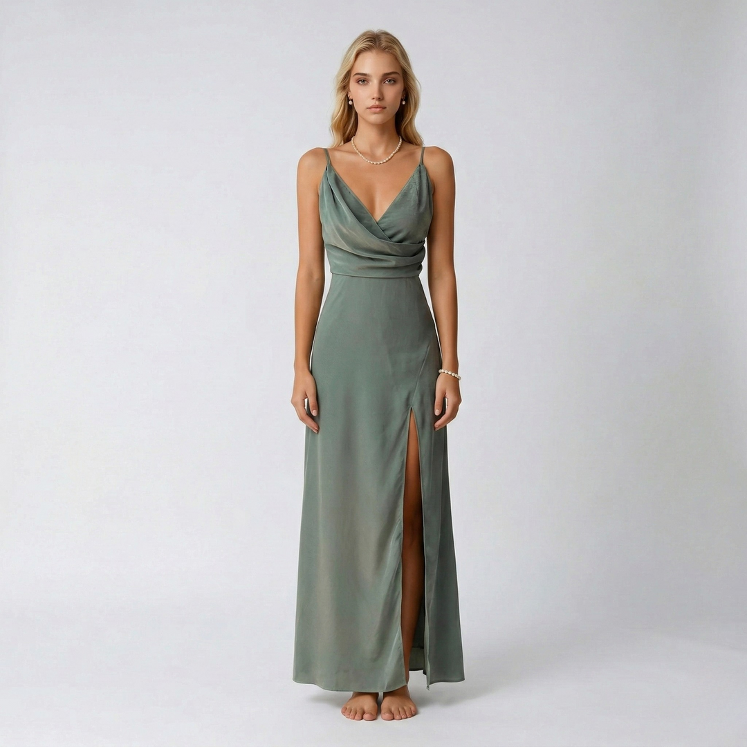 Long Evening Dress | Elegant Feminine Formal Gown 5