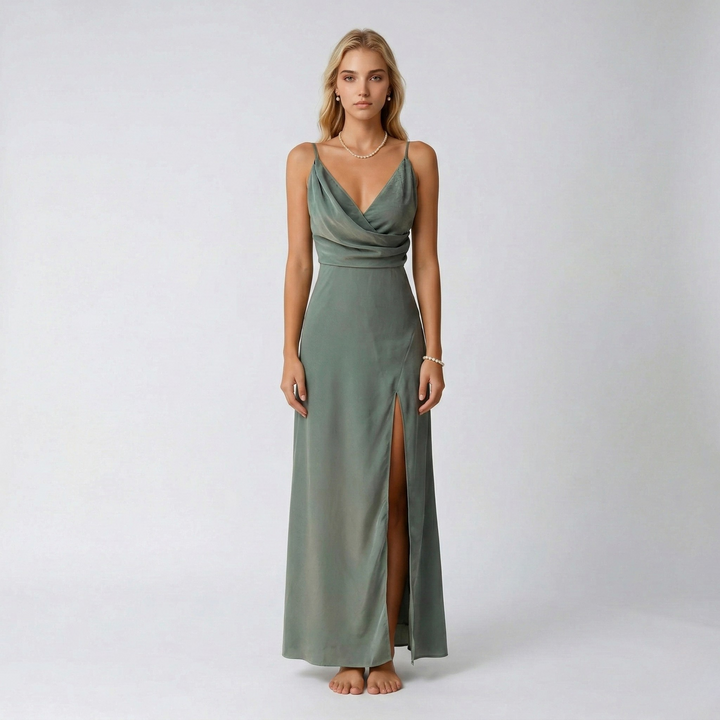 Long Evening Dress | Elegant Feminine Formal Gown 5