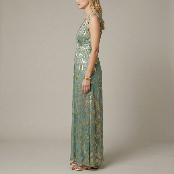 Long Formal Dress | Elegant Sleeveless Evening Gown for Wedding Guests 1