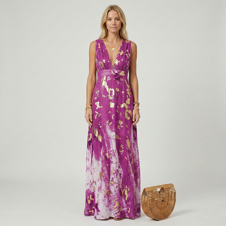 Long Formal Dress | Elegant Sleeveless Evening Gown for Wedding Guests 6