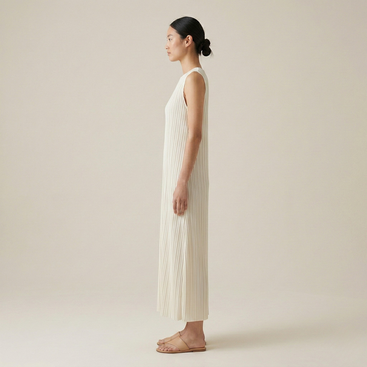 Long Pleated Dress | Elegant Comfortable Womens Summer Dress 1