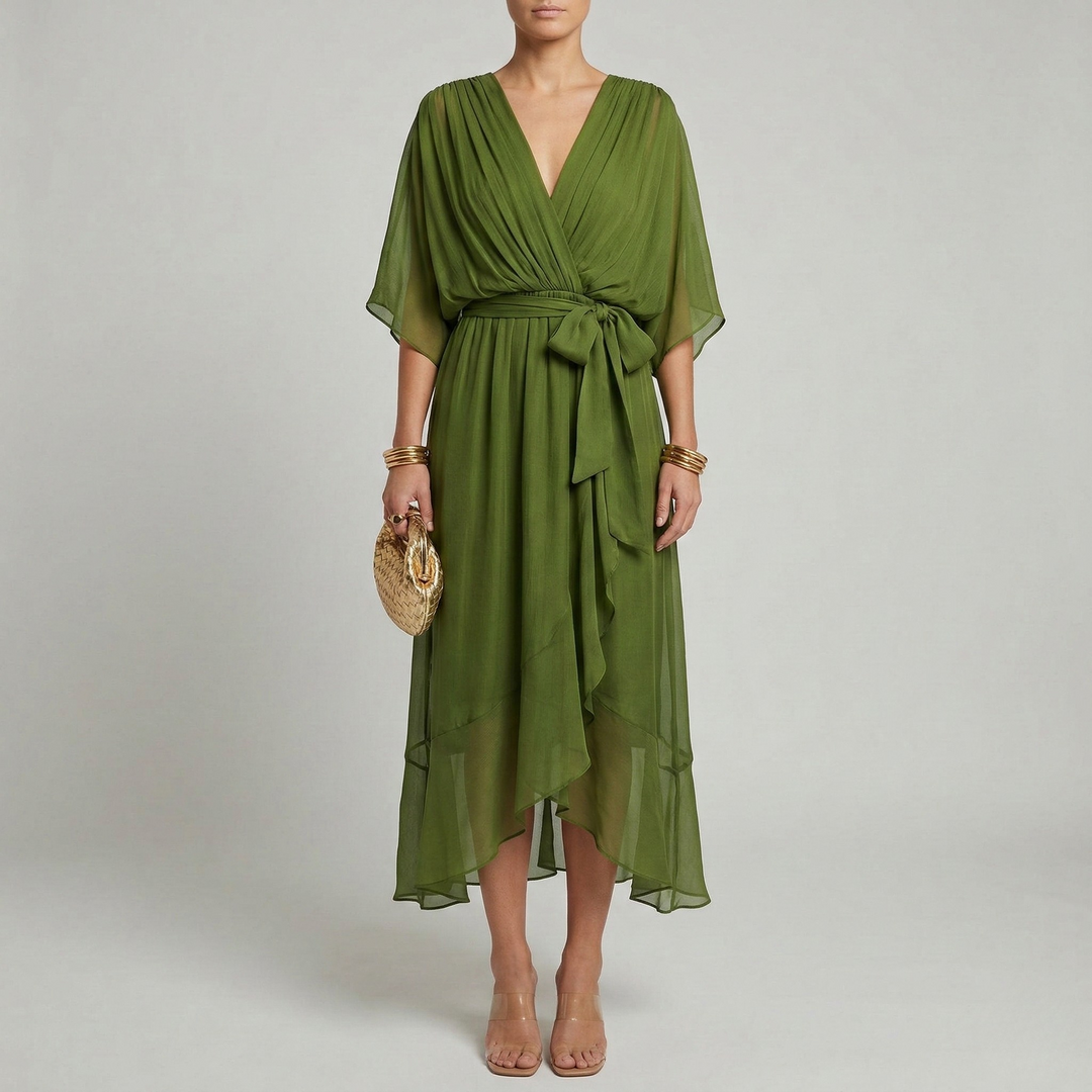 Long Summer Dress | Elegant Comfortable Women's Dress 0